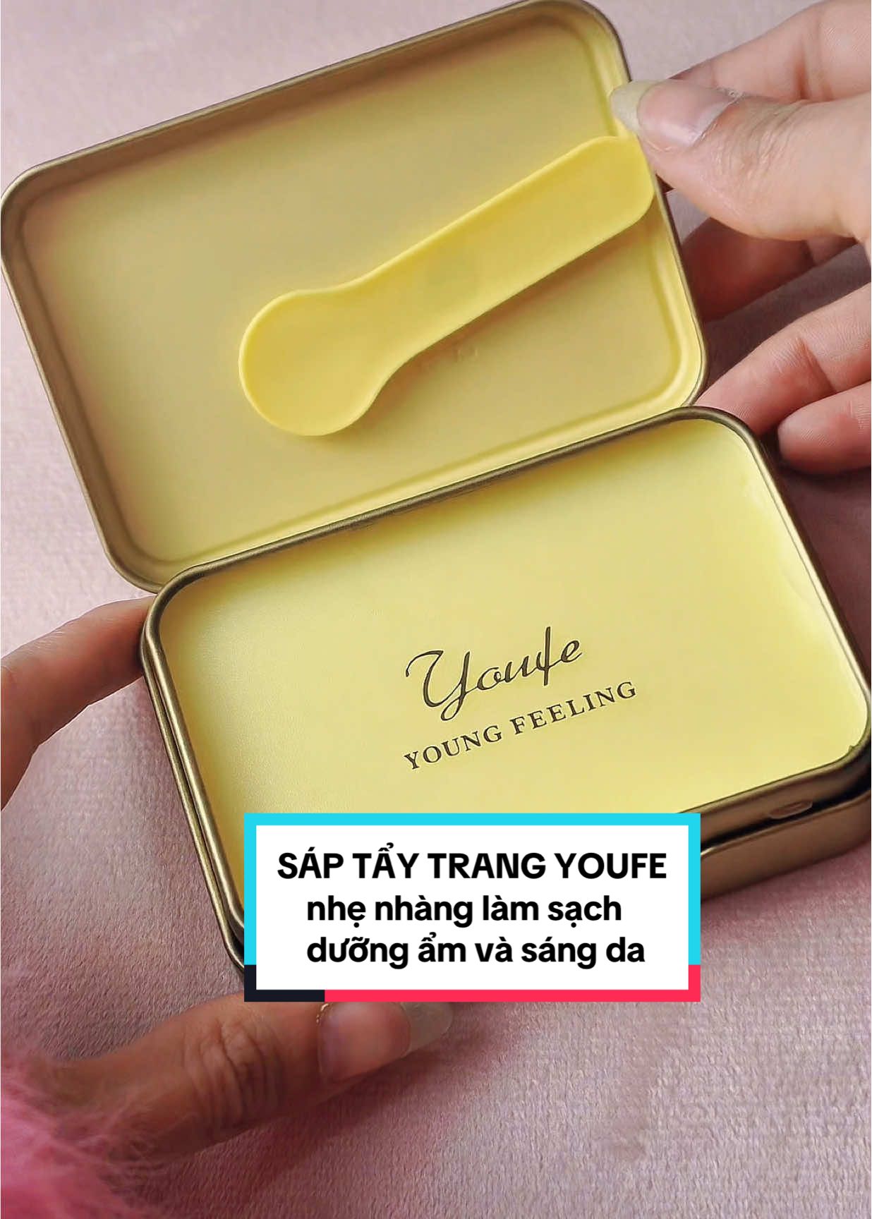 Sáp tẩy trang làm sạch và dưỡng ẩm da giúp da trở nên trắng sáng #review #saptaytrang #youfe #taytrang #lamsachda #duongam #sangda 