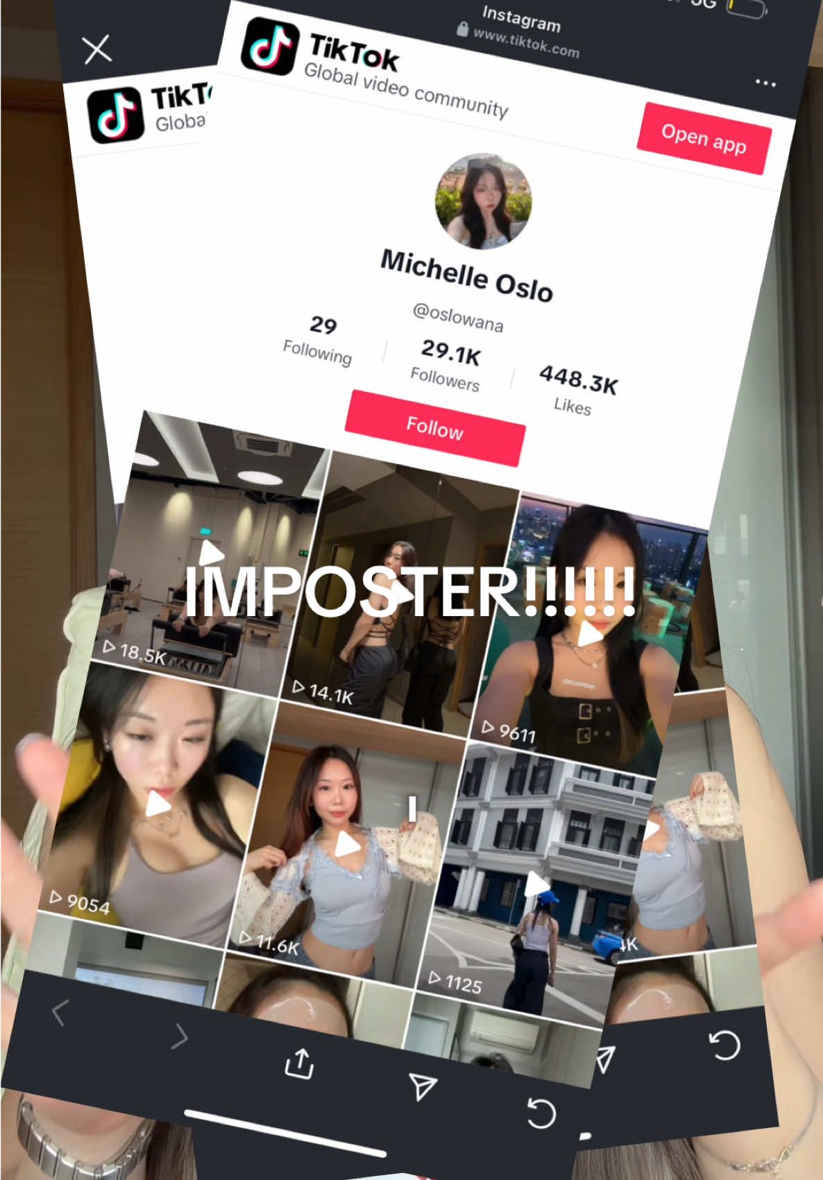 her username is @oslowana !!!! tiktok do something lol