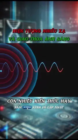 Hiện tượng nhiễu xạ và giao thoa ánh sáng 