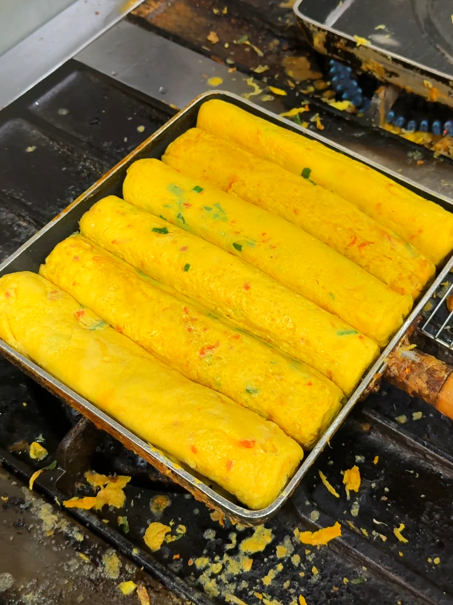 계란말이 만들기 달인 / 몽둥이 계란 김밥 - korean street food ℹ️Master of making scrambled  💰Price:3,000KRW/2USD