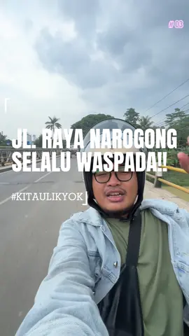 Ngabuburit sembari ngitungin lobang di jalan raya narogong🤣 #kitaulikyok #narogong #bekasi #bogor #fyp 