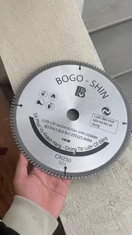 Lưỡi cắt nhôm 250mm hàng bogo-shin #xuhuongtiktok #thinhhanh #bogoshin #kimkhi #luoicatnhom #luoicatnhom250mm 