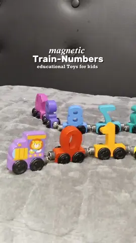 educational Toys for kids ✨ #traintoys #magnetictrainnumbers #numbertoys #toys #toysforkids #educationaltoys #learningtoys 