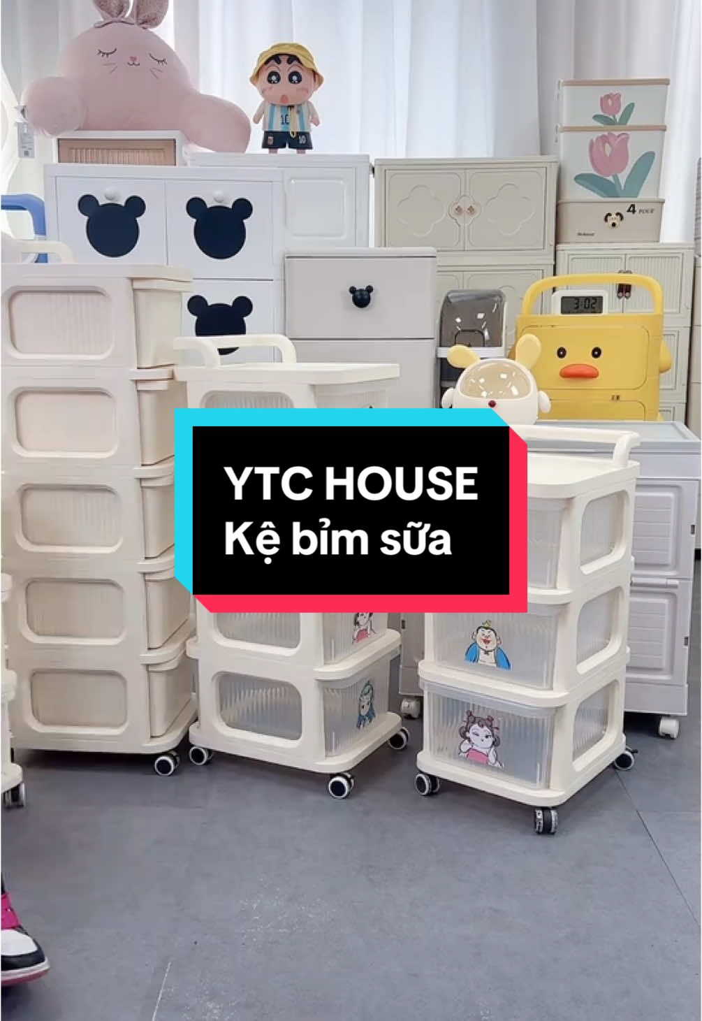 Kệ bỉm sữa nhà YTC house