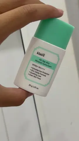Kcn Klairs ạaa #klairs #kcn #suncream #makeup 