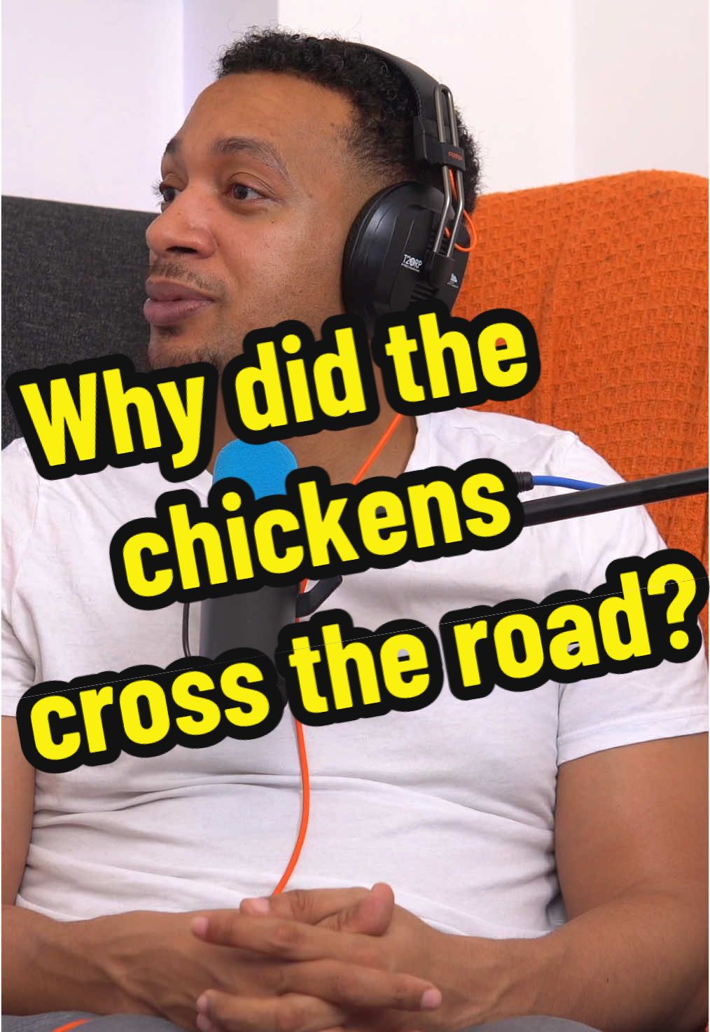 Why did the chickens cross the road? #funny #road #street #humor #haha #fyp 