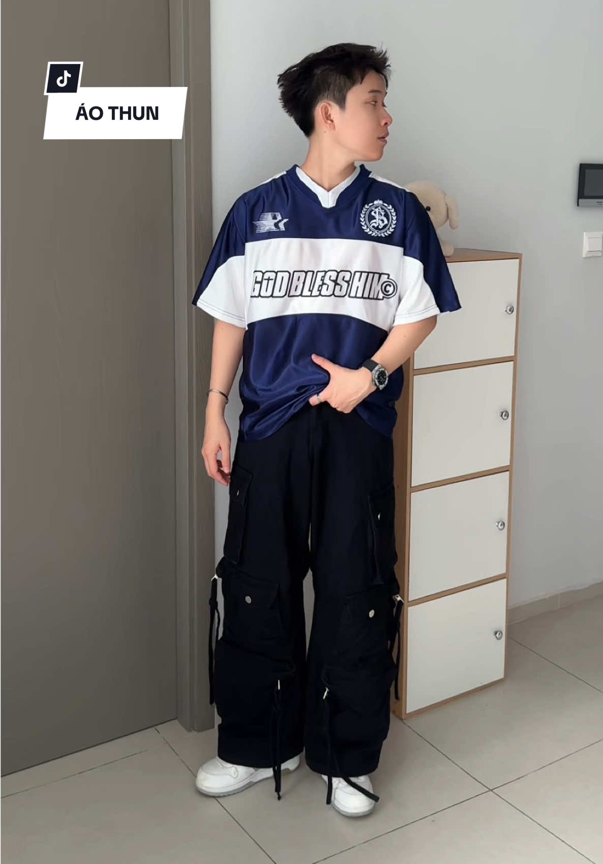 Áo thun nam Jersey FAFIC STUDIO 👏 #goclamdep #outfit #aothunjersey #aothunthethao #faficstudio #sandealsieuvui #tiktokshop33 #iamloc1108 