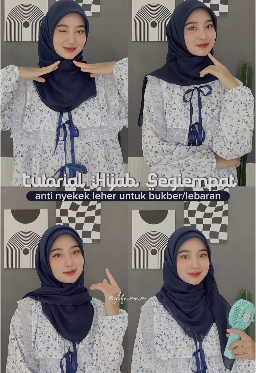 Tutorial hijab segiempat anti nyekek leher, Semoga membantu yaa buat kalian yang lagi bingung cari tutorial hijab💋 #tutorialhijab #tutorialsegiempat 