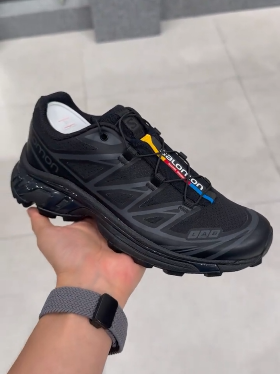 Salomon XT-6 Triple Black (Men) L41086600 #salomon #salomonxt6 #Salomons Outfits #foryoufeed 