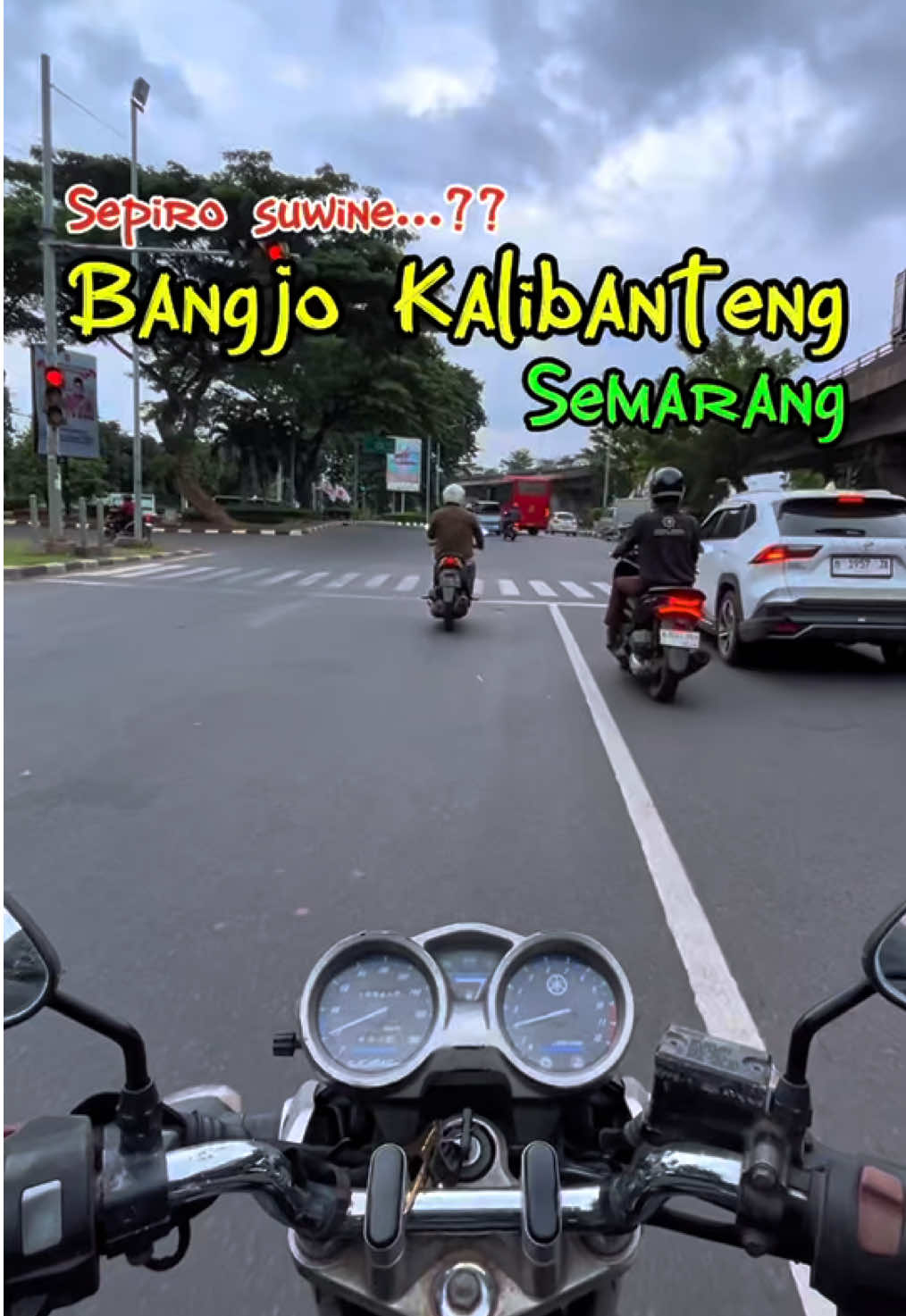 📍Bangjo Kalibanteng Semarang #jalanjalan #jalan #pantura #panturace #semarang #vixion #viral 