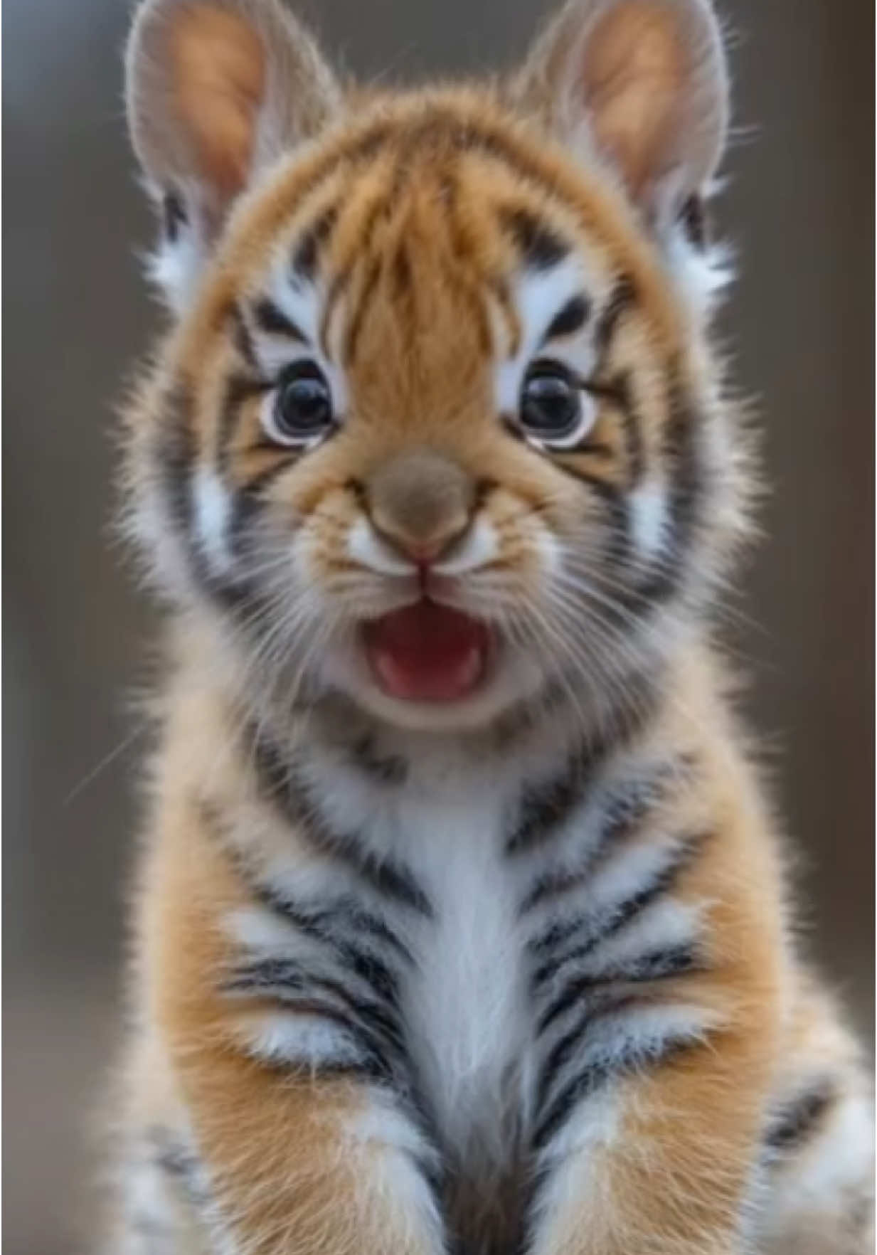 A cute unknown animal🥰 #cute #cuteanimals #littleanimals #ai #aiart #fyp #funnytiktok 