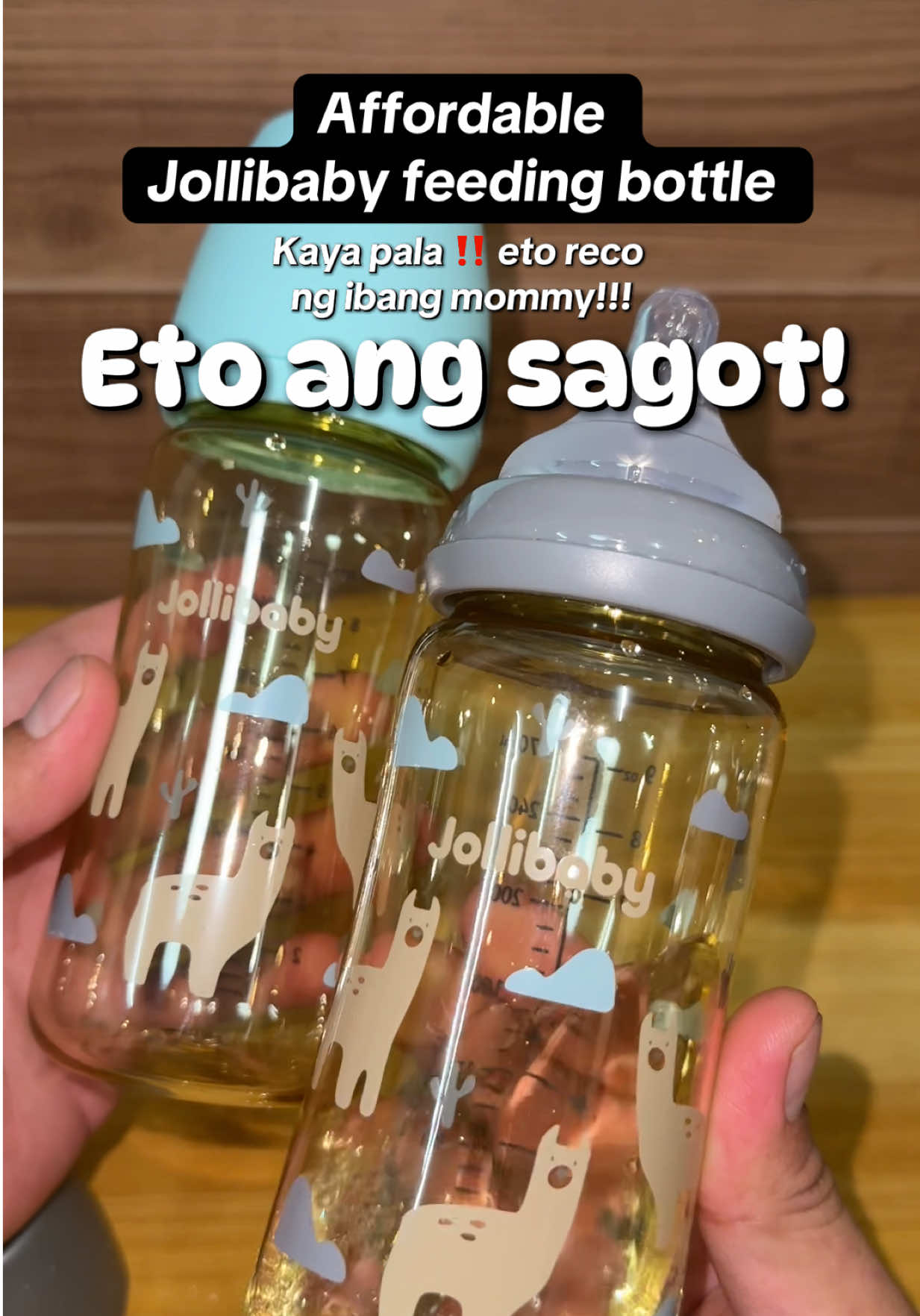 Eto yung feeding bottle na bagay sa anak ko hehe nakakatuwa kala ko walang ganito tapos ang ganda pa ng quality #jollibabyfeedingbottle #jollibaby #bpafreebottle #ppsubottle #milkbottle #babyproducts #baby #parentingtips #momslife #momshack #feedingbottle #fyp #mommy #ftm #babyessentials #babybottle @Jollibaby 