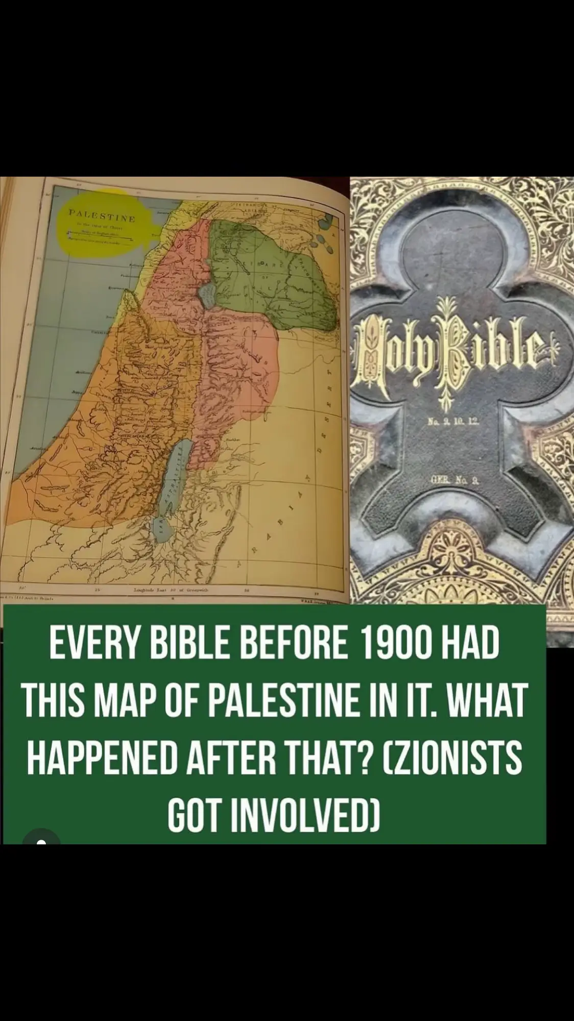 #everybible #mapPalestine #before1900 #andNow