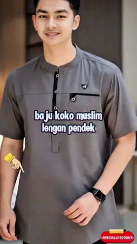 BAJU KOKO PRIA LENGAN PENDEK  #fashionpria #kemejapria #koko  #bajukoko #kokodewasa #outfitpria  #bajukokodewasa #kokolebaran  #bajumuslimpria #outfitpria #fyp  #viral #foryou #tiktokaffiliate  #wibgajian #belilokal  #cuantanpabatas  #ramadanekstraseru 