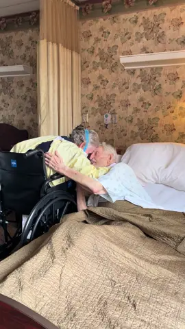He truly loved her until his last breath #grandparents #lovestory #66years 