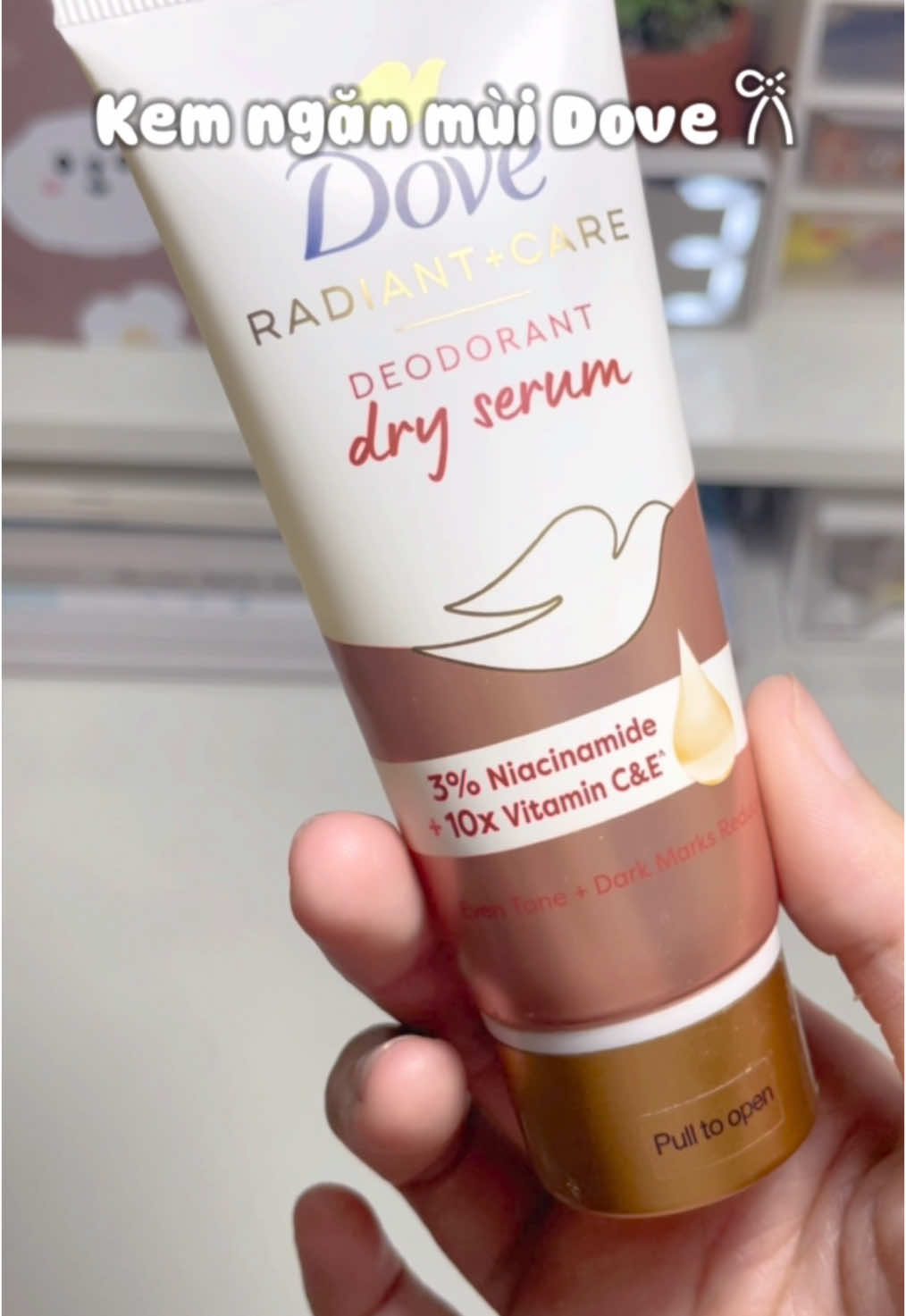Kem khử mùi dưỡng sáng vùng da dưới cánh tay #review 