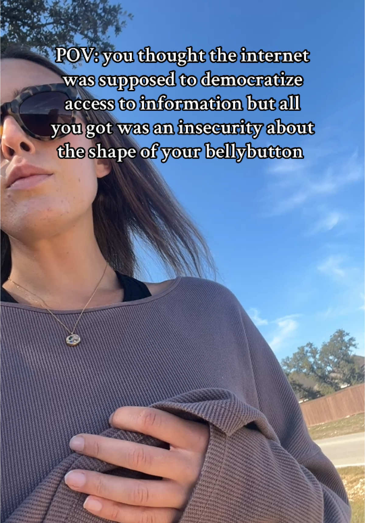 Am i the only one on bellybutton tiktok?