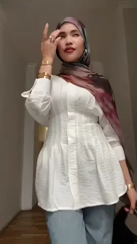 Pov outfit lebaran pake celana jeans😎