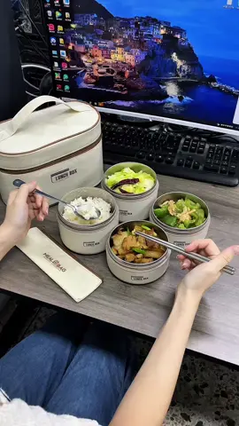 (Tặng túi + thìa đũa) Hộp Cơm Giữ Nhiệt, Hộp Cơm Trưa Văn Phòng 3-4 Tầng Inox 304 Dùng Được Lò Vi Sóng, Có Túi Giữ Nhiệt #hopcomvanphong #hopcomgiunhiet #hopcomgiunhietcaocap #bentoboxlunch 