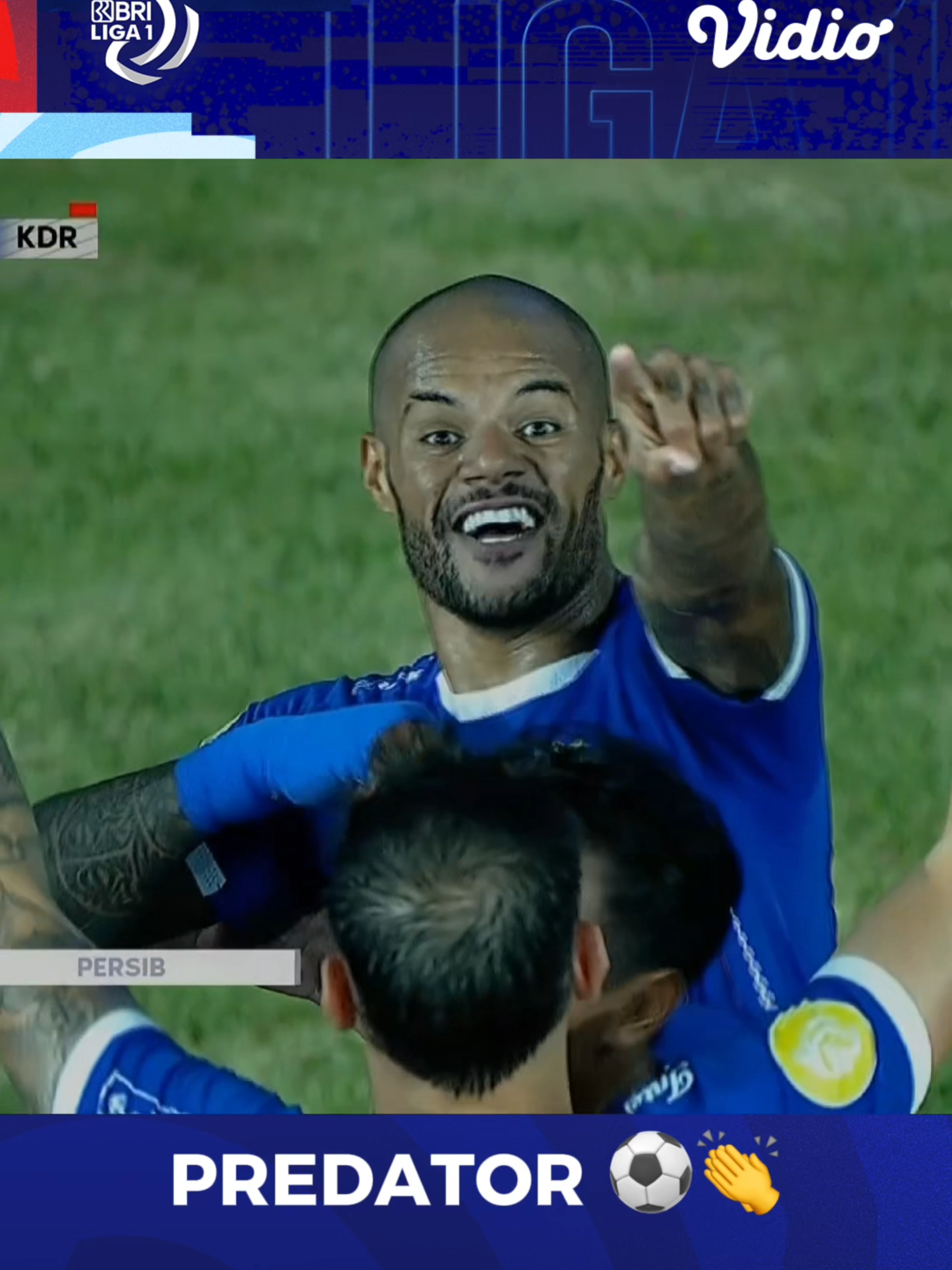 David Da Silva, kelasnya gak main-main! Lagi-lagi membuktikan diri sebagai predator di lini depan! ⚽💥