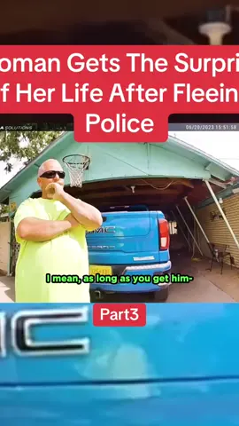 Woman Gets The Surprise of Her Life After Fleeing Police#cops #crime #truecrime #bodycam #police #casa #case #murree #fyp 
