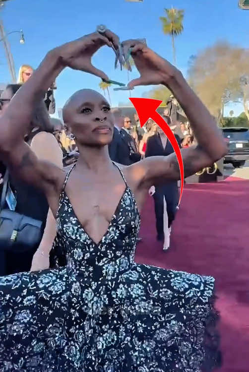 Why Cynthia Erivo Spends Millions on Her Nails: The Heartbreaking Reason Behind It.#cynthiaerivo #tiktok #celebrity #fyp #us #usa🇺🇸 