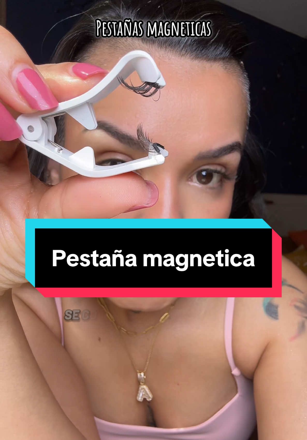 Pestaña magnetoca 10/10 sin duda #pestañas #pestañaspostizas #wosado #eyelashes 