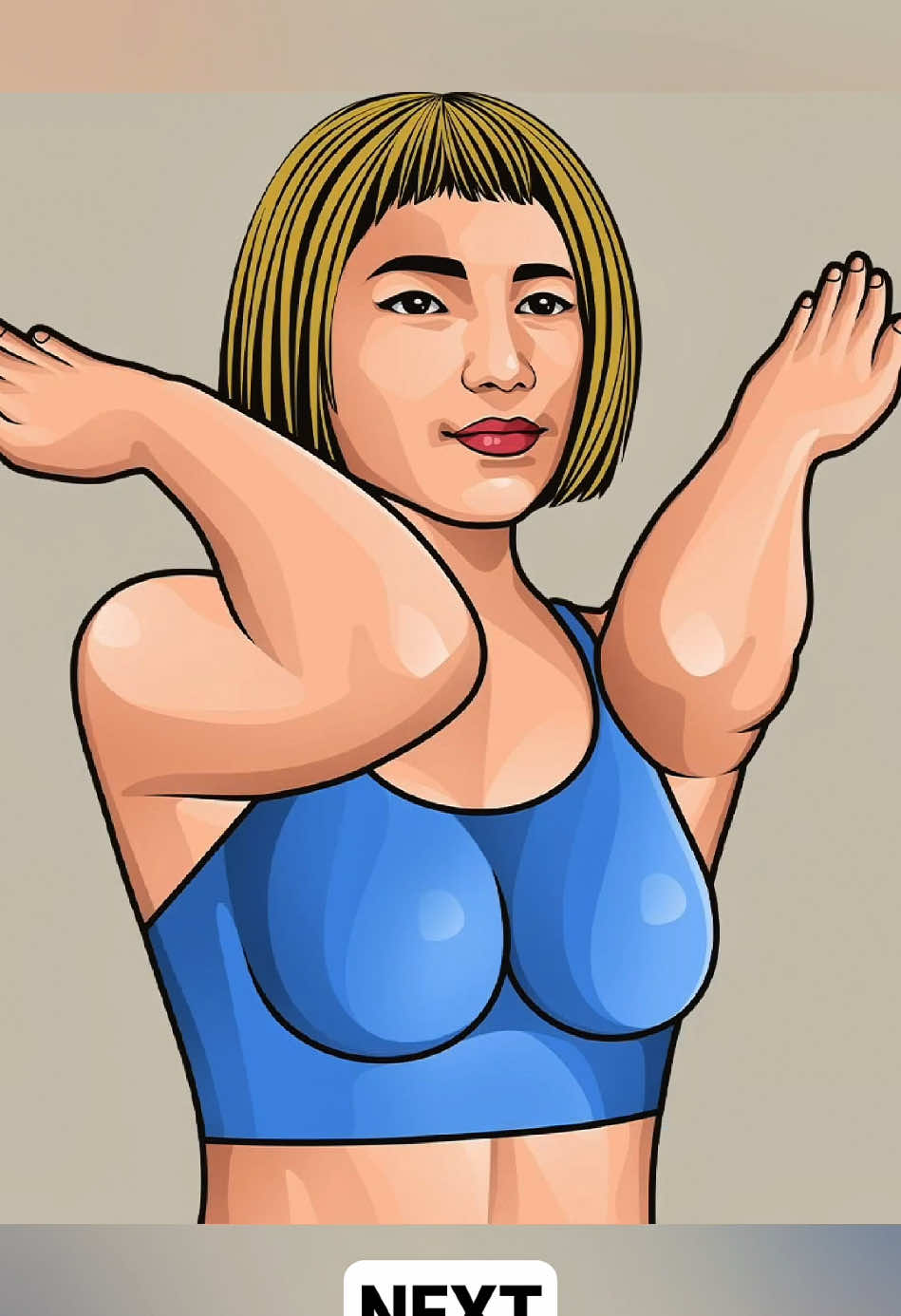 Chest and back home training plan! Waiting for you to challenge.  #Fitness #homegirl #back #chest #homeworkout #foryou 