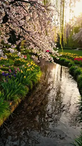 4 seasons of the garden #garden #cherryblossoms #tulips #roses #flowers #trees #autumnleaves #nature #peaceful #beautiful #healing #meditation #heaven #paradise #themoment_for_you 