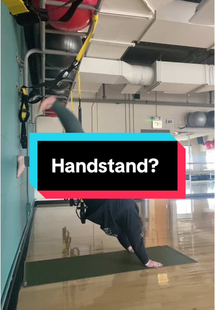 Handstandish anyone? #yoga #witchtok #thickwitchtok #fyp #trend #handstand #fatyogis #fatyogisoftiktok #fatgirl #plussize #celticpagan 