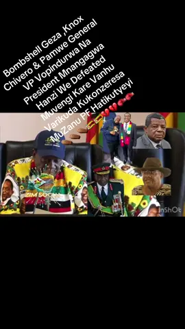 Bombshell Geza ,Knox Chivero & Pamwe General VP Vopindurwa Na President Mnangagwa Hanzi We Defeated Muvengi Kare Vanhu Varikuda Kukonzeresa MuZanu PF Hatikutyeyi ⚰️⚰️⚰️🇿🇼🇿🇼💔💔🥊🥊
