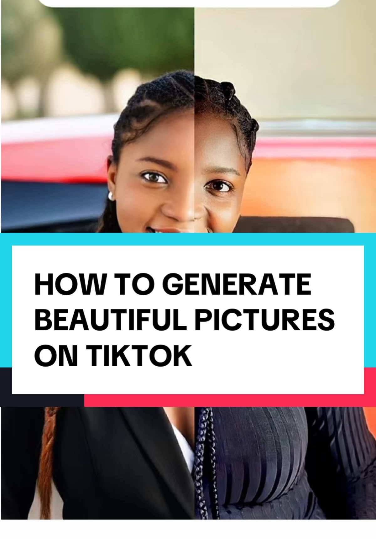 HOW TO GENERATE BEAUTIFUL AND PROFESSIONAL PICTURES ON TIKTOK USING THE RICH ME AI EFFECT  #richmeaieffect #tipsandtricks #tiktoktips #tiktoktipsandtricks #newontiktok #tiktoknewbie #tiktokbeginner #tiktoktutorial #creatortips #tiktokcreatortips #jesizoba #jesizobaa #richmeai 