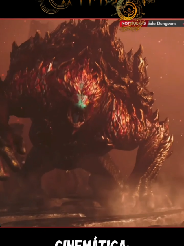 💀La Llama Negra destroza al Ajarakan en el Festival de Fuego de la Cuenca Oleosa🔥 #tulkaselfuerte #monsterhunter #monsterhunterwilds #mhw #cinematica #arpg #gameplays #mhwwilds 