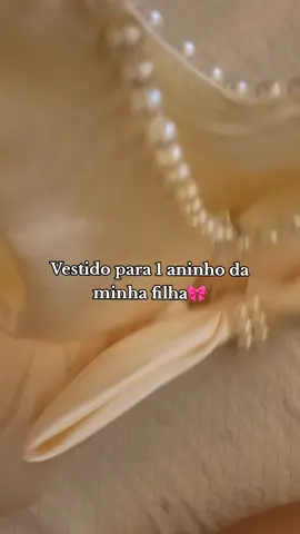 O vestido que comprei na shopee para a festa da minha filha🎀 #1aninho #vestidobebe #festa1aninhomenina #vestidodebebe 