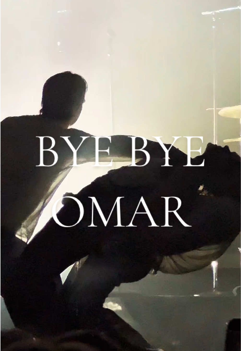 Bye bye #omarrudberg #everynightfantasytour #byebye #hamburg #omar #dancing #concert @OMAR 