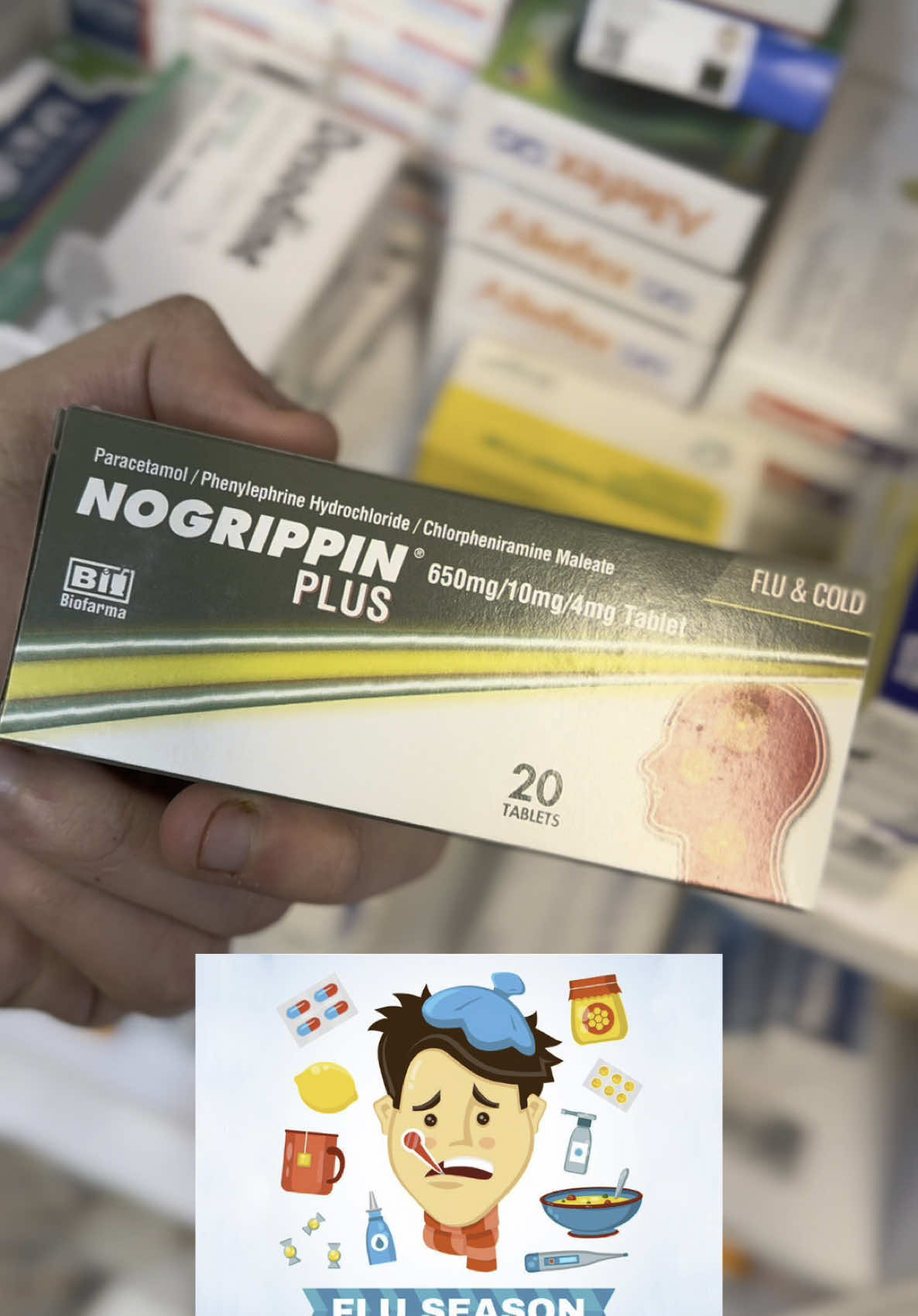 باسکردنی دەرمانی nogrippin plus #kurd#kurdistan#pharmacolgy#pharmacy#nogrippin#nurse#medical