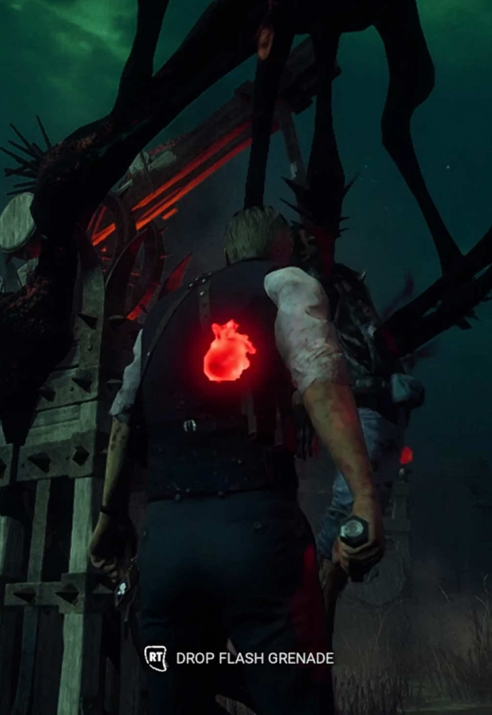 They always get tunneled 😞 #dbd #deadbydaylight #fyp #leonkennedy #residentevil #re #duo #dbdkiller #pookie 