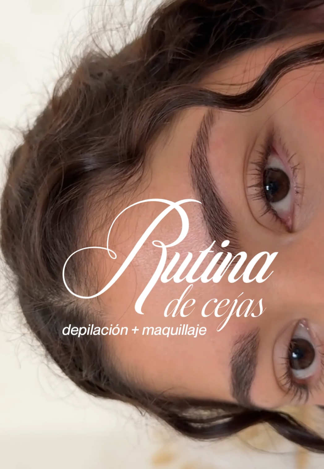 amo mucho hacerme las cejas 🤎 #brows #tutorial #cejas #makeup 