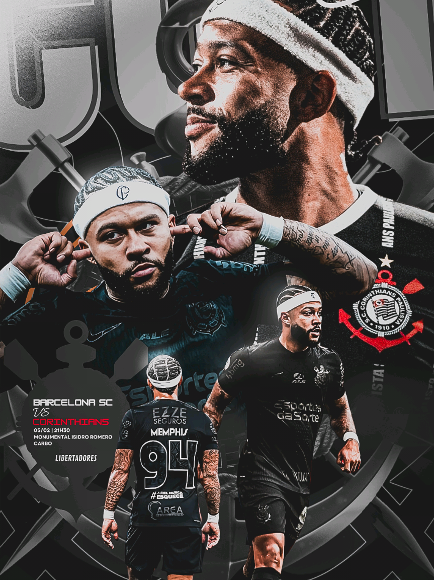 SOMENTE R$15,00! quer um flyer dessa qualidade por um preço baixo? chama no insta da bio! #CapCut #corinthians #depay #mephis #neymar #fy #foryoupage #fo #football #fut #flyer #flyeresportivo #design #designer #arteesportiva #matchday #diadejogo 