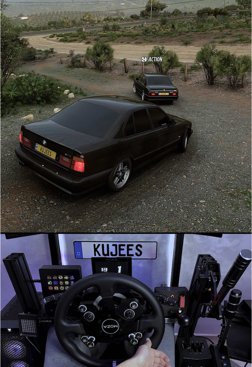 #m5 #e34 #bmw #kujees #forzahorizon5 #moza 