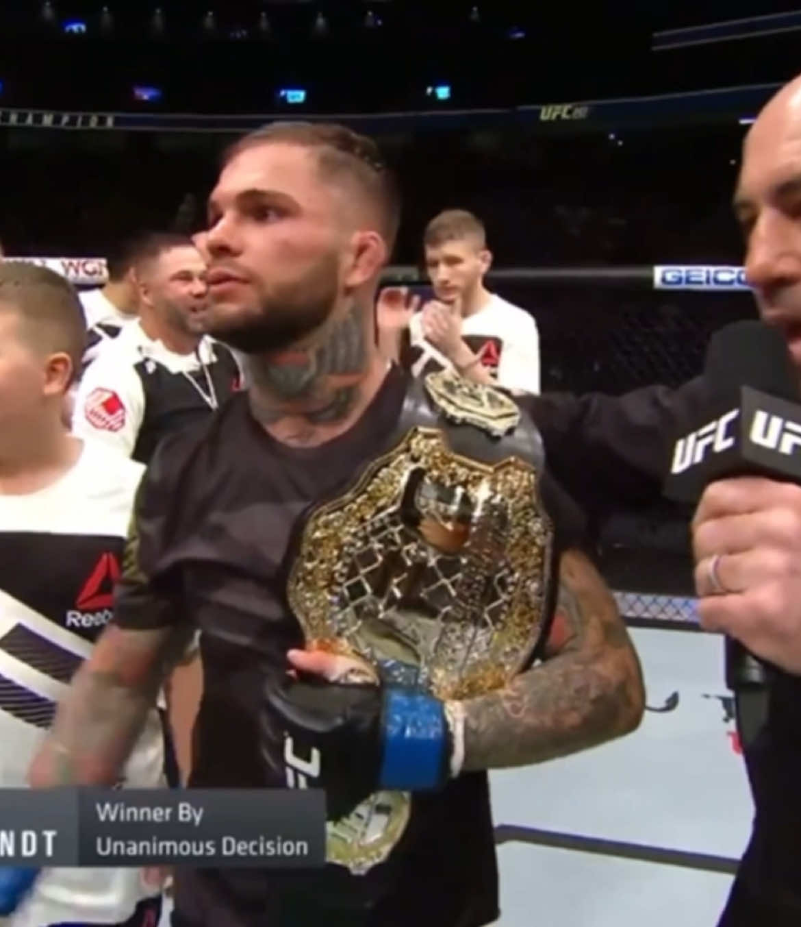 Prime lasted 25 minutes. #codygarbrandt #UFC #dietrying #fyp