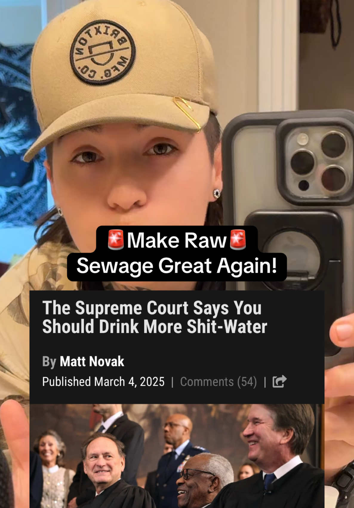 Say Goodbye To Clean Water! #fafo #liberal #left #breakingnews 