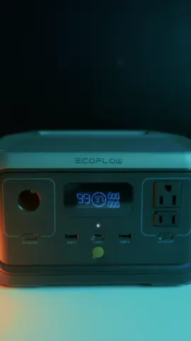 EcoFlow RIVER 2 Estación de energía portátil (300W, 256Wh)  #ecoflow #ZiluCompany #estaciondecarga #powerstation #filmaker #creadoresdecontenido 