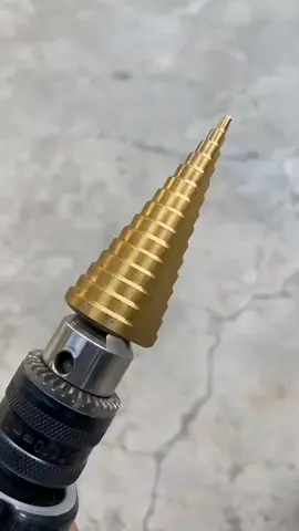 #3 pcs HSS Titanium Step Drill#Hexagonal handle step bit #Hardware tool #pagoda bit #drilling and reaming