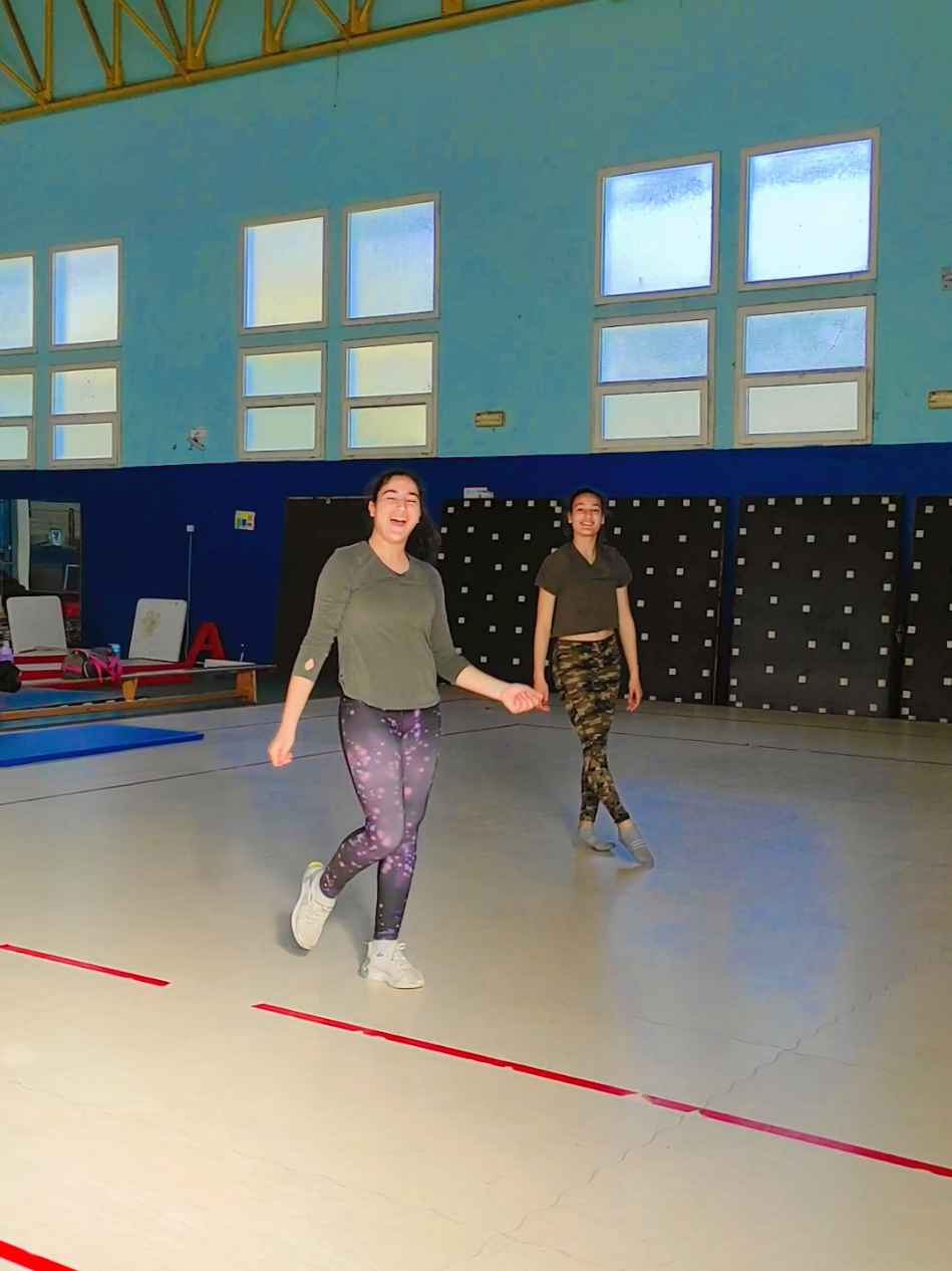 #duo #aerobic #gymnastic #gym #motivation #tunisia🇹🇳 