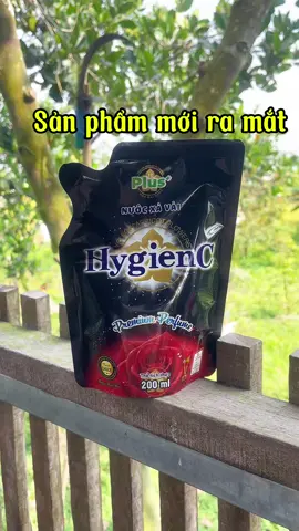 Sản phẩm mới ra mắt: nước xả vải HygienC plus thơm hương hoa sang trọng lâu phai #emhanhmientay #nuocxavai 