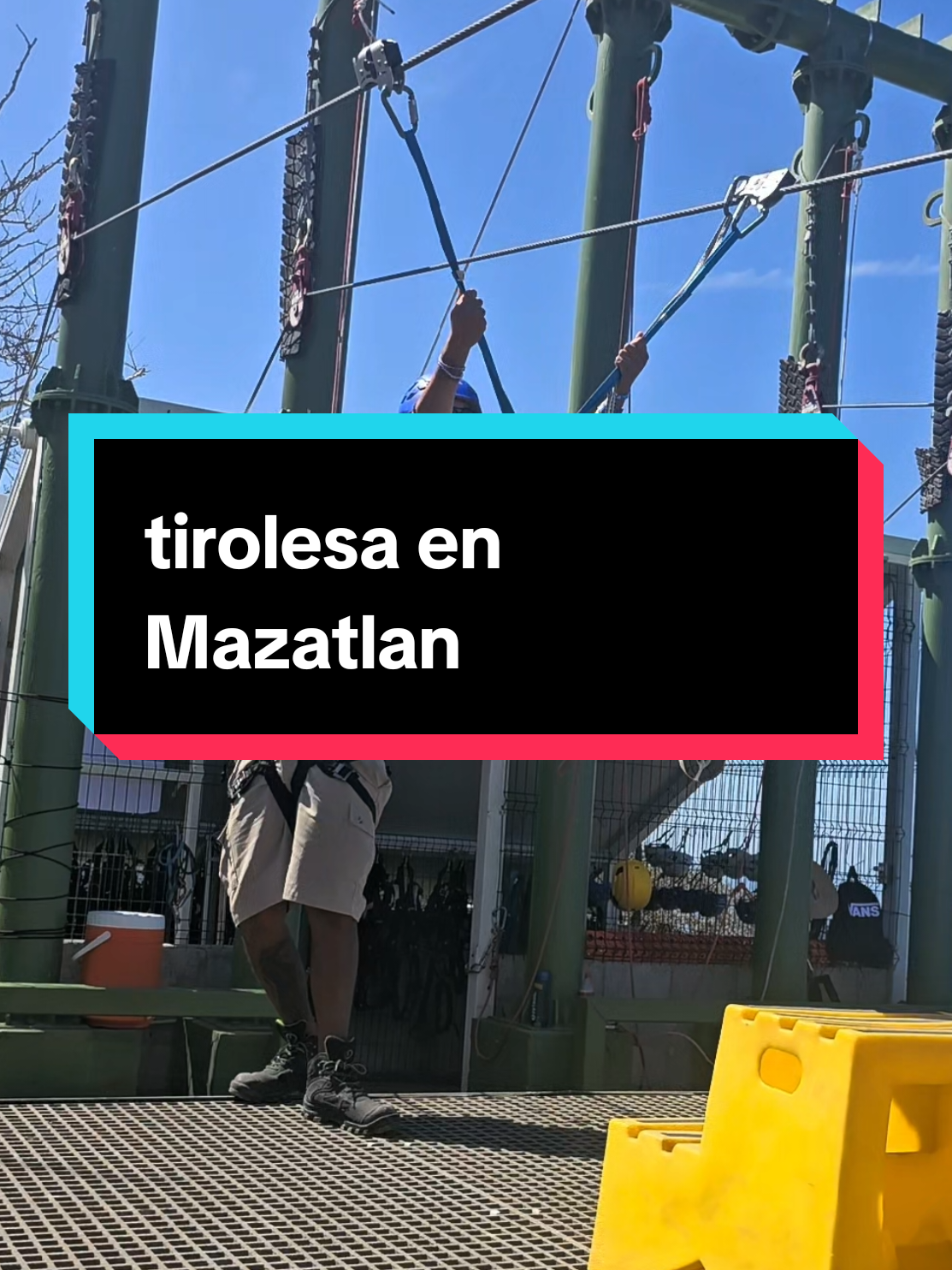 la experiencia y la vista uff lo vale #tirolesa #mazatlan #fyp #foryoupage #elquetienemiedoamorirquenonazca #viajes 