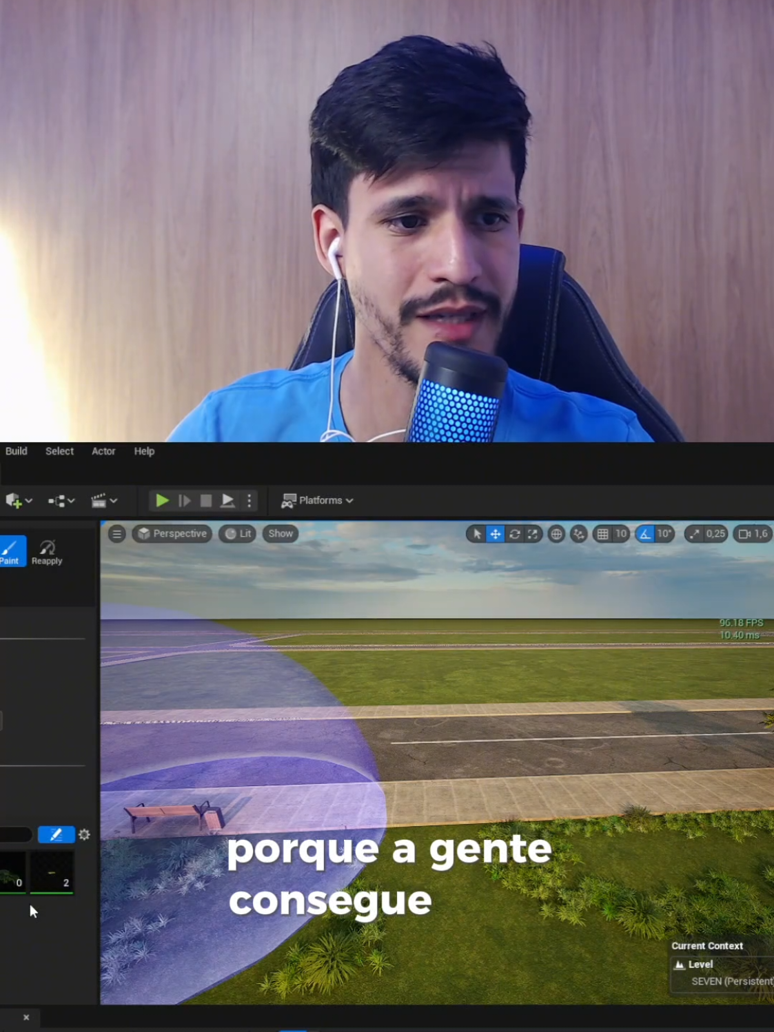 e voce? sabe o que é Unreal Engine ? #arquitetura #unrealengine #render 