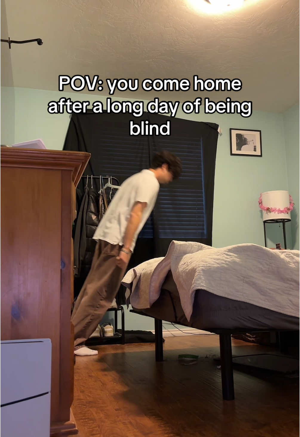 Every time 😪 #blind #imblind #cantseeshit #funny 