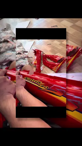 Xipo đỏ tươi lên tem ,thank khách iu ❤️❤️❤️ ###Satria120 ###Temxe ###HùngDecal ###Temchế ..: